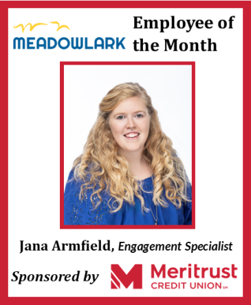 Employee of the Month, Jana Armfield - 12/2023