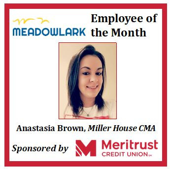 Anastasia Brown, Employee of the Month - 5/2024