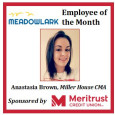 Anastasia Brown, Employee of the Month - 5/2024